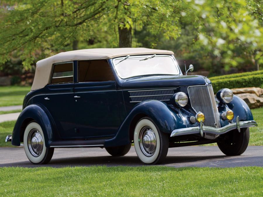  Ford V8 Deluxe Convertible Sedan 1936 года  (фото 4 из 18)